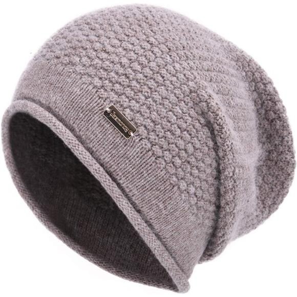 Women\'s Slouchy Beanies Cashmere Hat Skull Cap Knit Wool Beanie main image 6